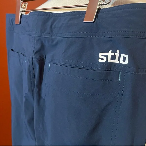 Stio Men’s CFS Board 4 Way‎ Stretch Water Repellent Mountain Blue Gorpcore Pants